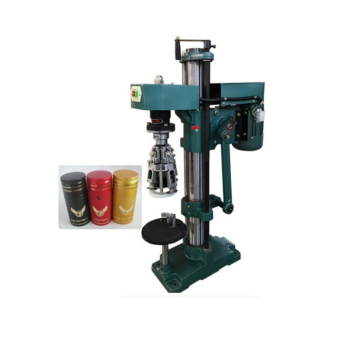 מכונת כיסוי בורג אלומיניום מכונה ידנית לכיסוי Ropp