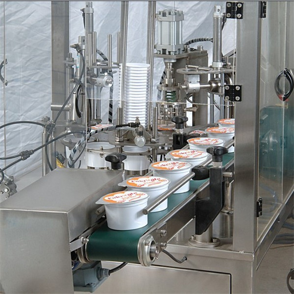 מכונת מילוי כוס גלידה אוטומטית