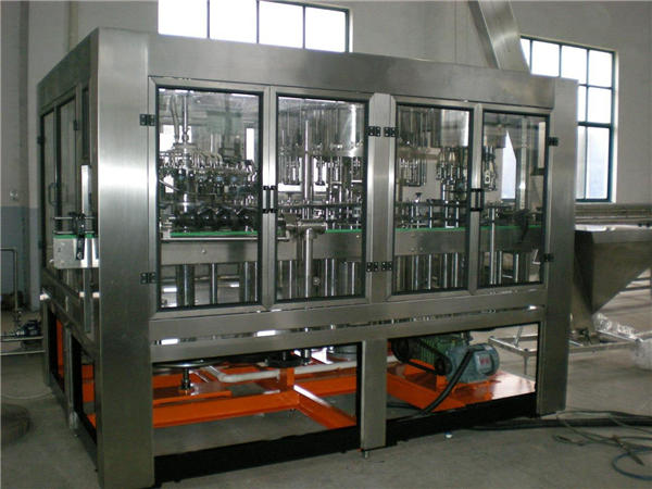 מכונת מילוי מים אוטומטית לבקבוק זכוכית