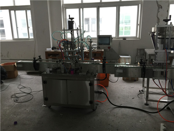 מכונת מילוי נוזל בוכנה אוטומטית 50 מ"ל עד 1 ל '