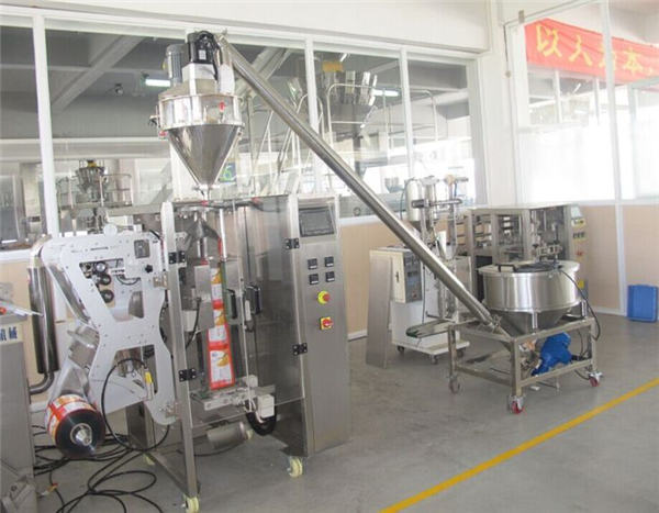 הרמת אבקה ומכונת מילוי שקית אבקה אוטומטית