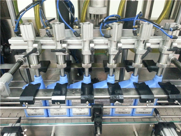 מכונת מילוי שמן אוטומטית בעלת 6 ראשים